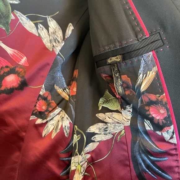 Black suit evening jacket - Ted baker size 2 - Picture 7 of 17